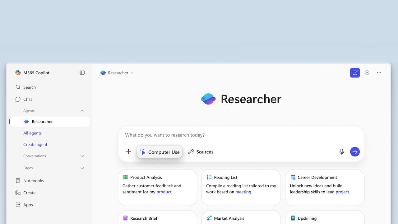 Microsoft erweitert den Researcher Agent von Copilot um „Computernutzung“, um Webaufgaben zu automatisieren