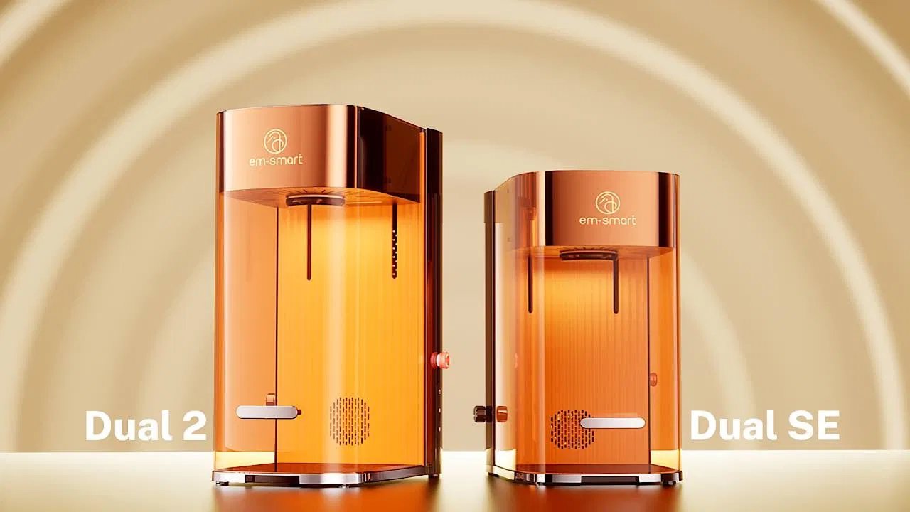 Los grabadores láser duales EM-Smart ofrecen muchas funciones