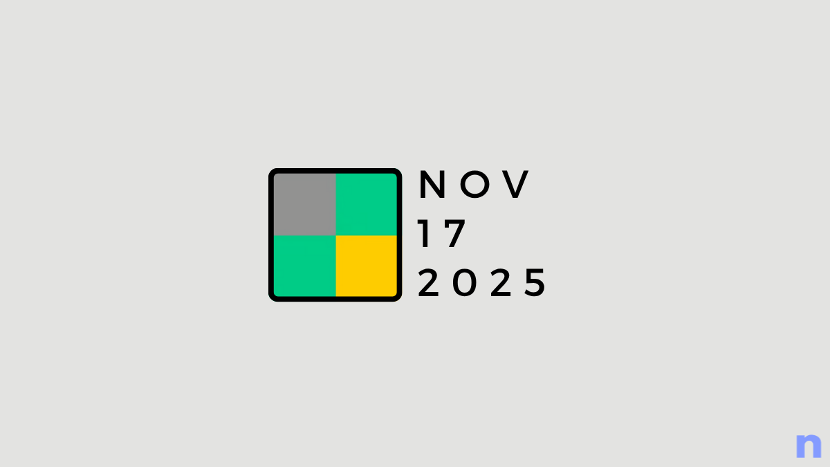 Qordle rady a odpovědi: 17. listopadu 2025