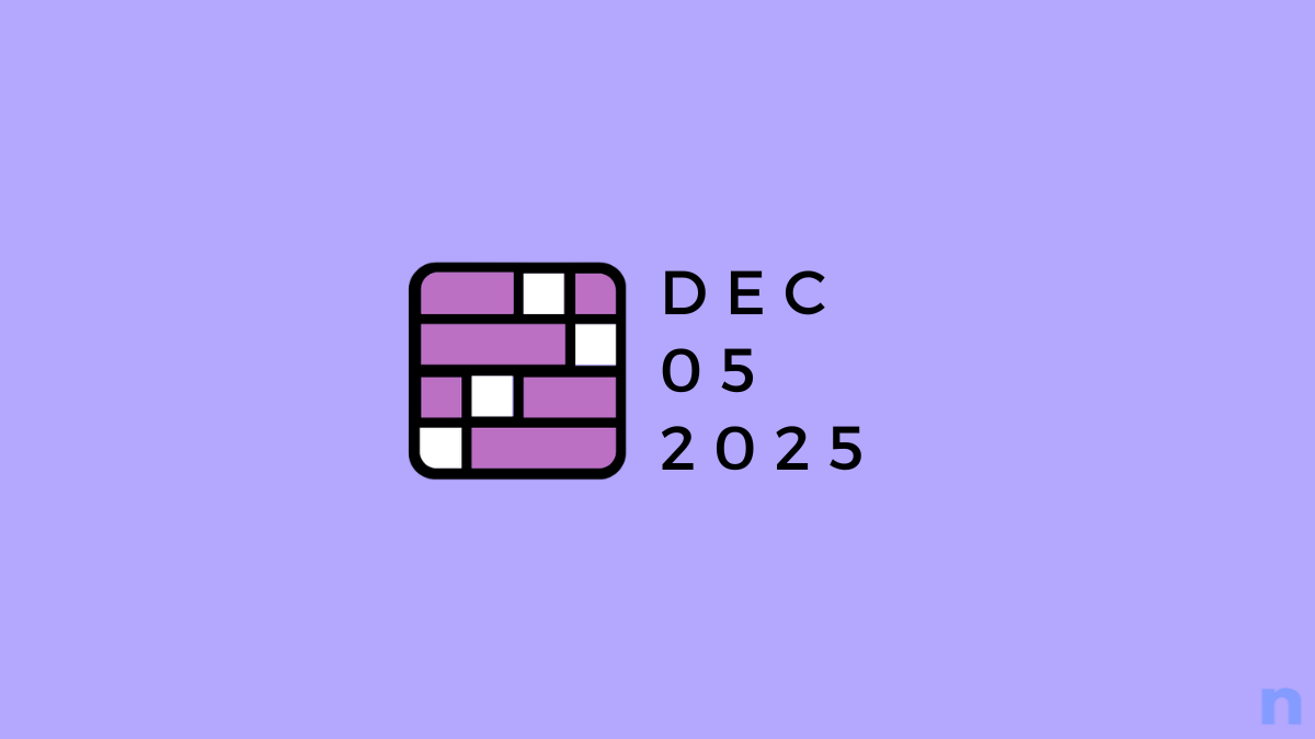 NYT Connections: 5 december 2025 Hints en antwoorden!