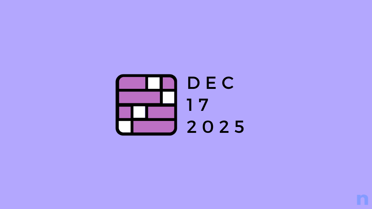 Conexiuni NYT: 17 decembrie 2025 Sfaturi și răspunsuri!