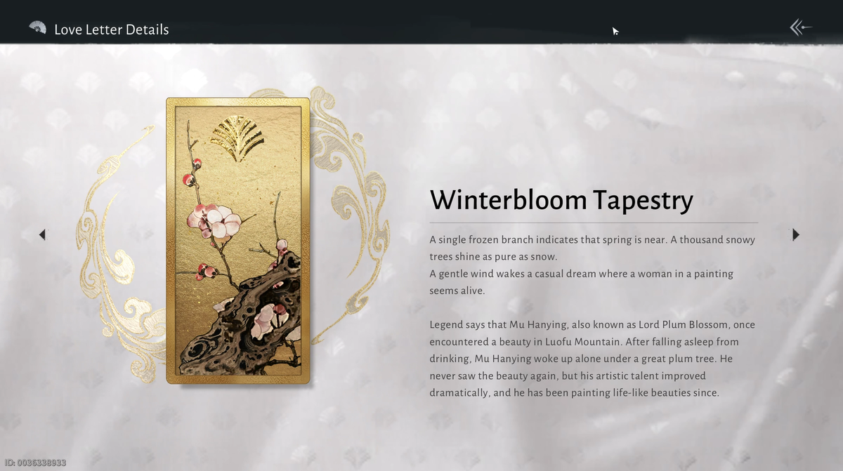 Ghid de scrisori de dragoste cu parfum de tapiserie Winterbloom 