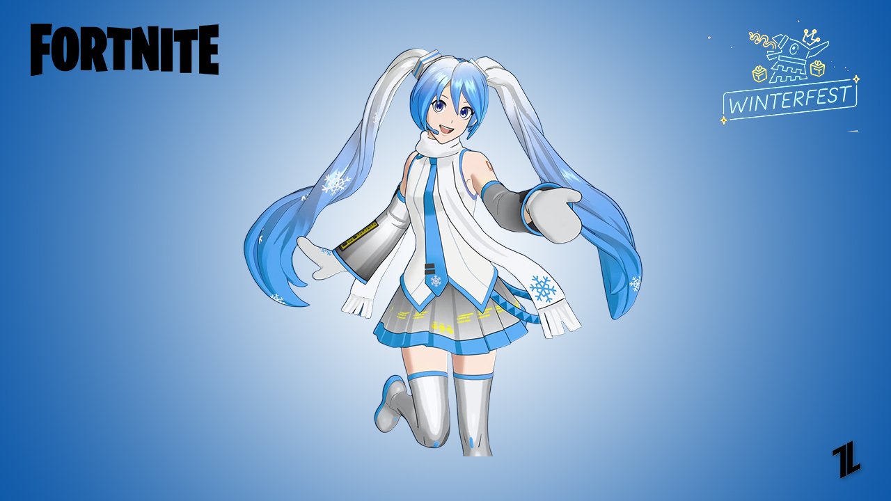 Cómo obtener la piel de Snow Hatsune Miku en Fortnite