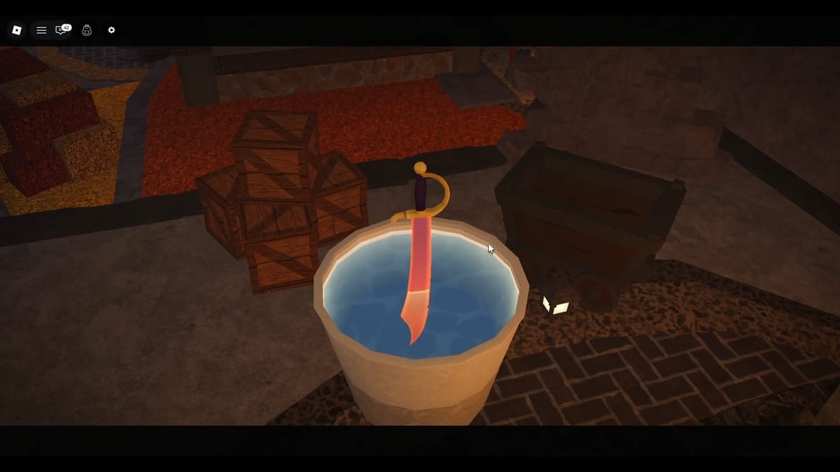 Comment forger le coutelas dans The Forge Roblox