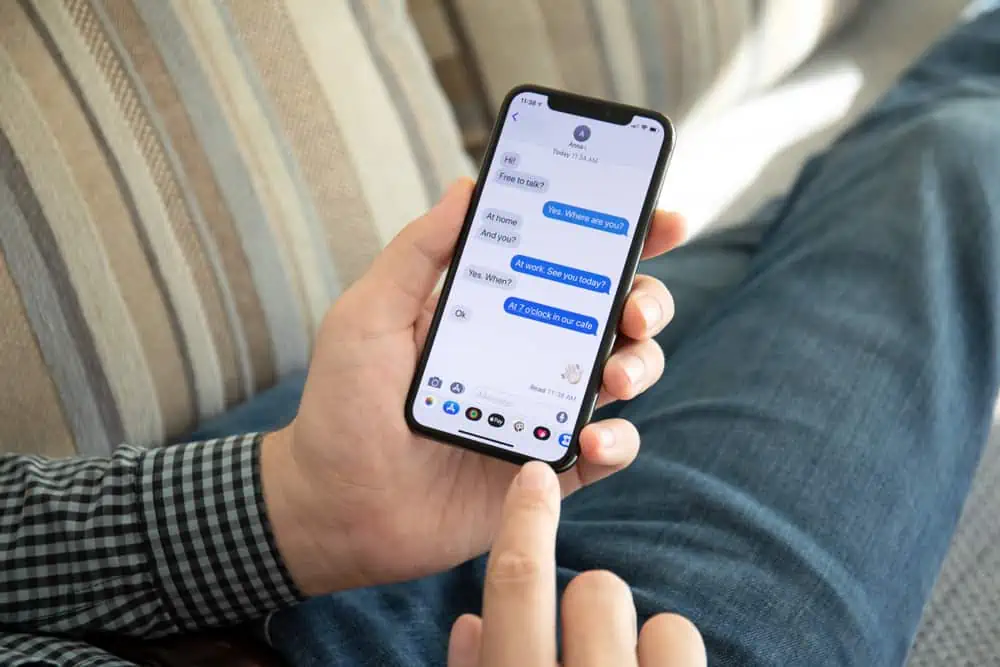 Comment capturer une capture entière iMessage