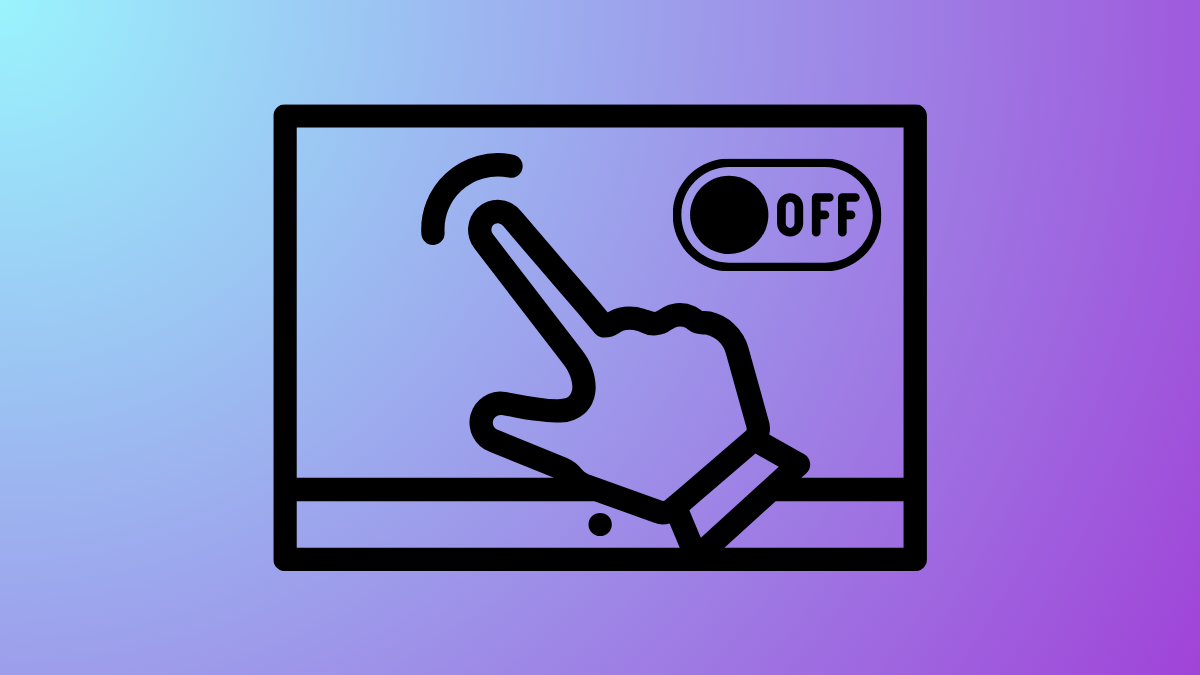 Deaktivieren Sie Touchscreen unter Windows 11
