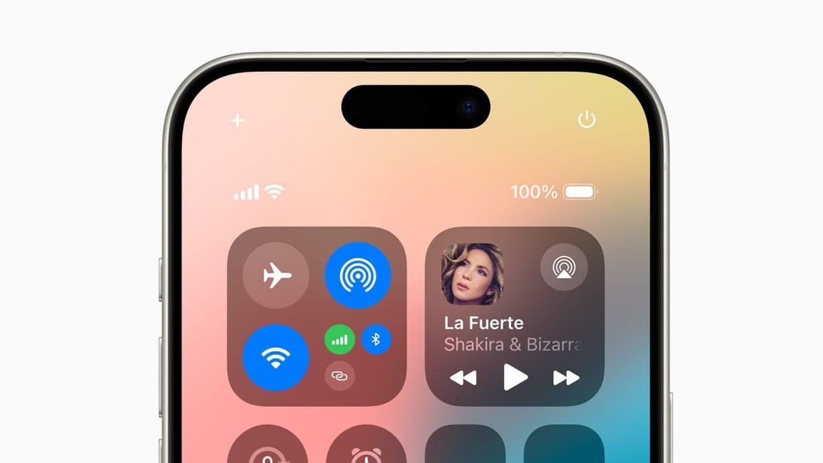 iOS 18 valdymo centrui labai reikia anuliavimo funkcijos