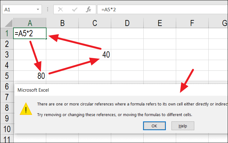 Cómo Encontrar Referencias Circulares En Excel