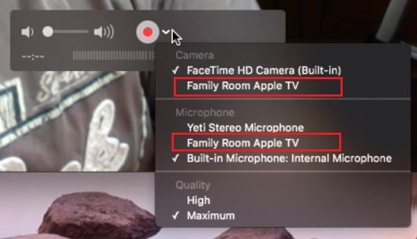 Come acquisire screenshot su Apple TV 4K o Apple TV 4