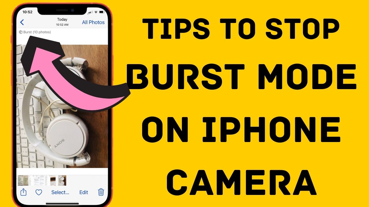 Como desativar o modo Burst no iPhone 15, 14 (qualquer iPhone)