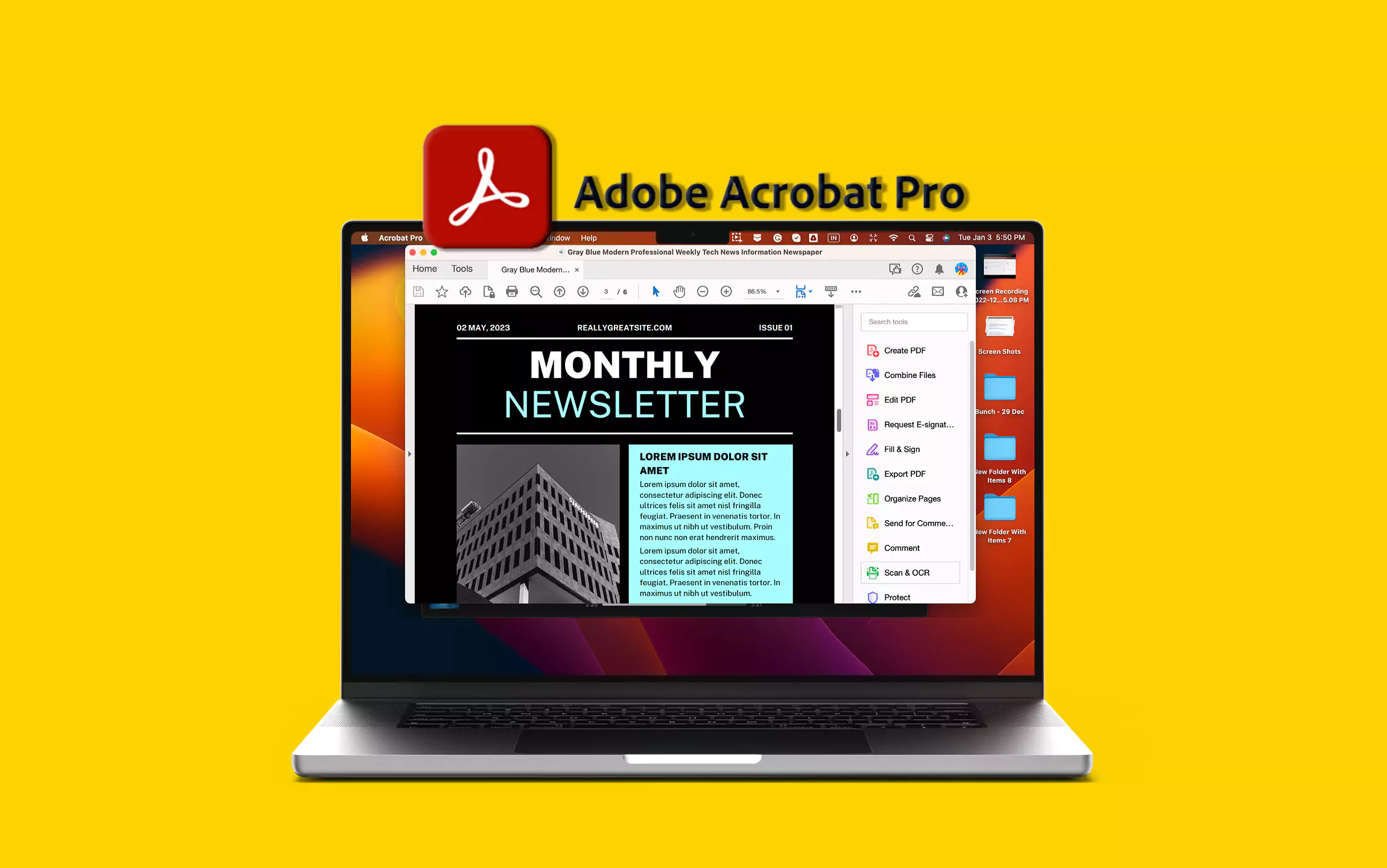 Adobe Acrobat Pro Mac'e Nasıl İndirilir ve Kurulur (2024) Deneme Sürümü