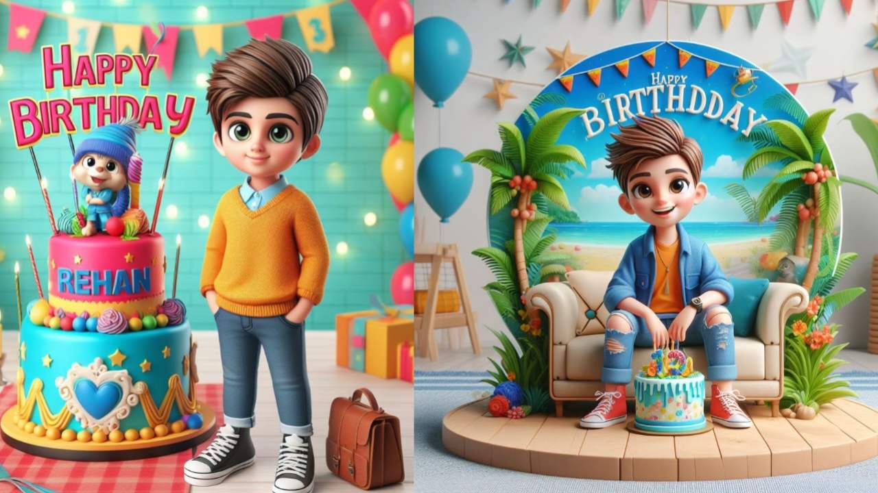 Hur man skapar 3D Al Happy Birthday-bilder med Bing Image Creator-appen