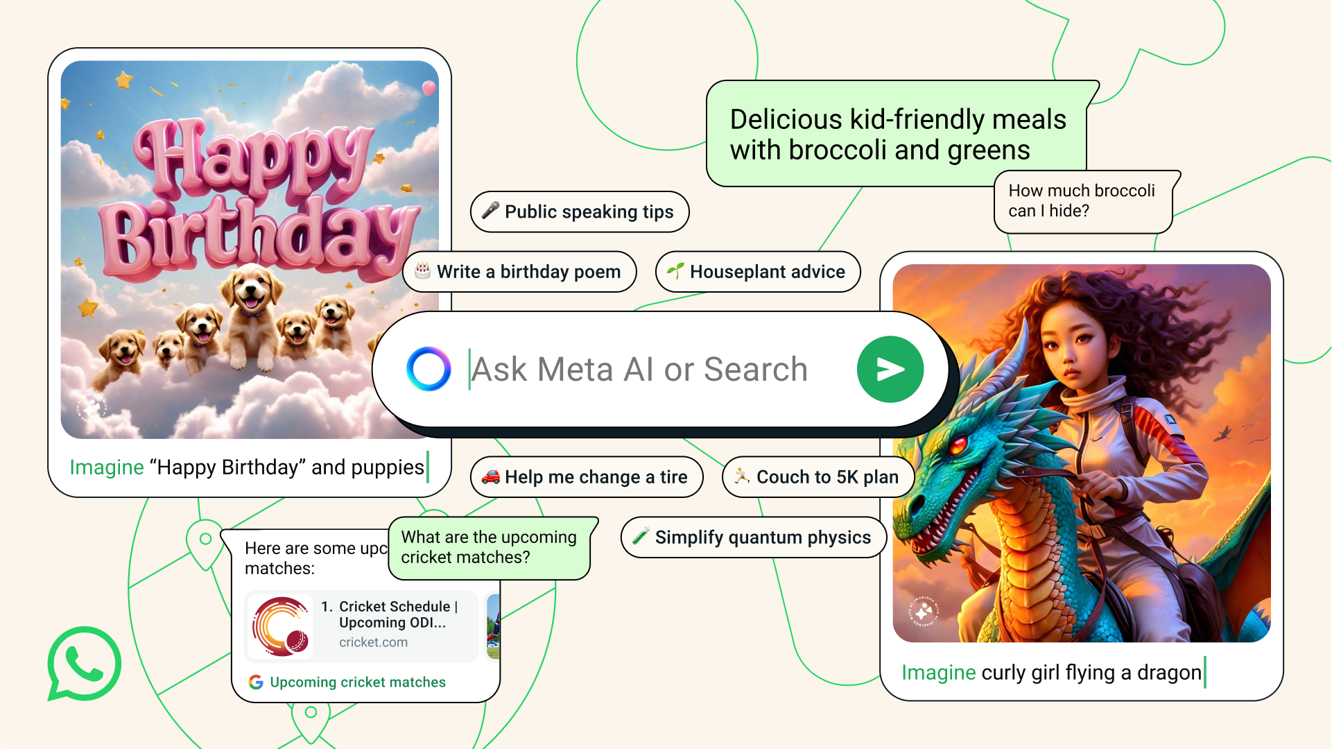 Cómo utilizar el generador de imágenes Meta AI en WhatsApp: una guía paso a paso