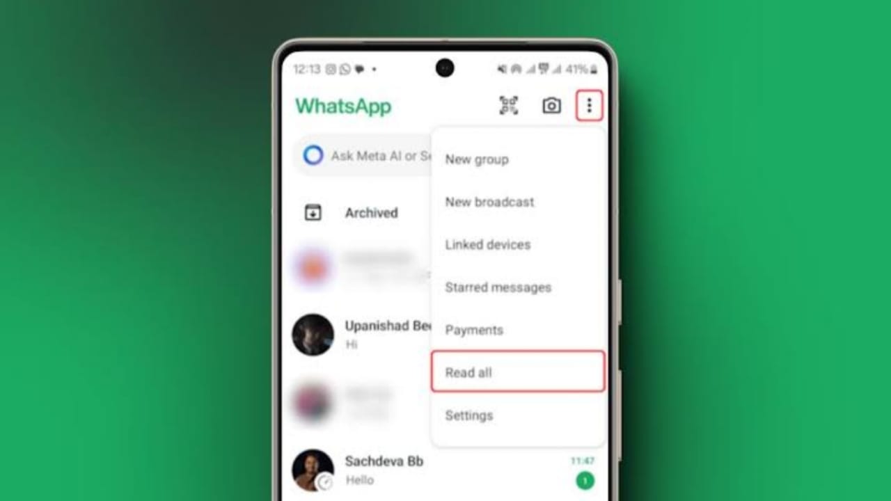 Comment accéder à la fonctionnalité Lire tous les messages de WhatsApp