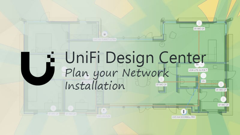 Planera ditt nätverk i UniFi Design Center