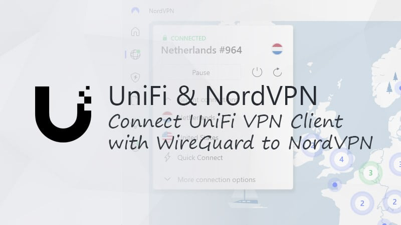 Usando NordVPN WireGuard como cliente UniFi VPN