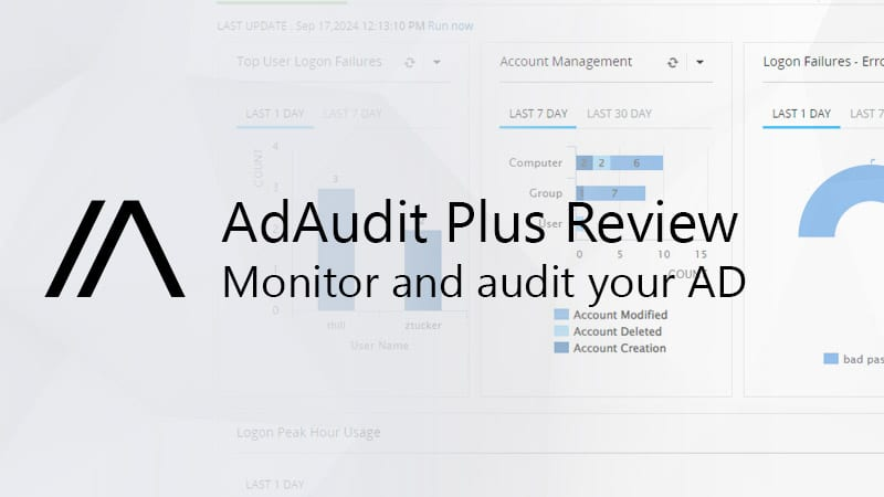 Recensione ADAudit Plus: soluzione di monitoraggio di Active Directory