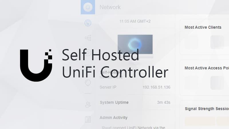 Controlador UniFi autohospedado: todas las opciones