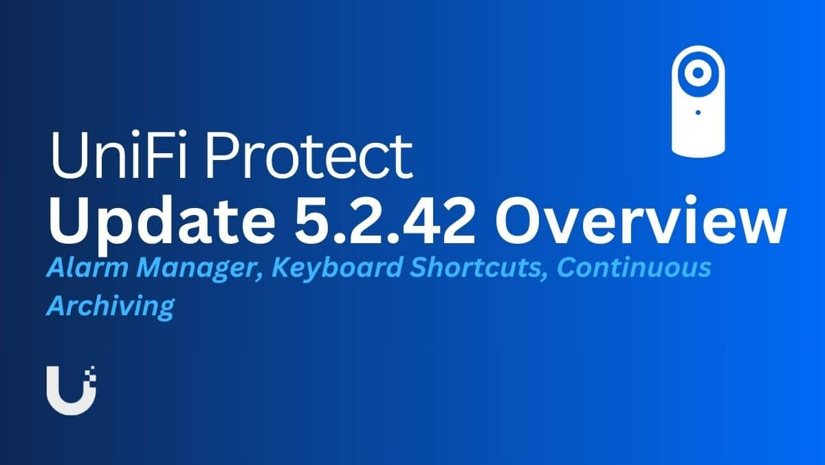 UNIIFI Protect 5.2.42 