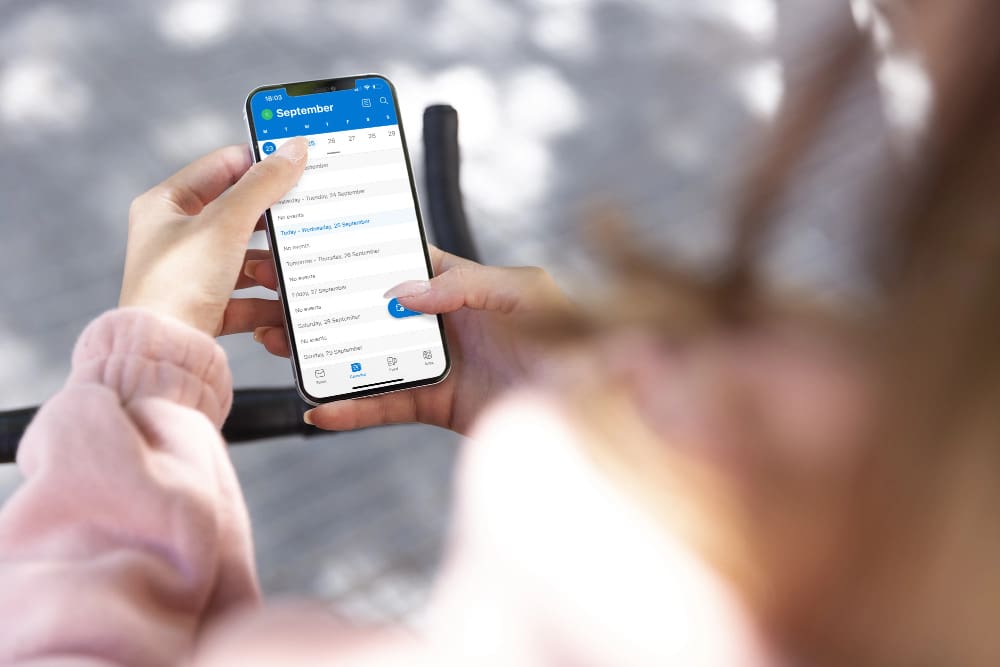 Cómo vincular el calendario de Outlook con iPhone