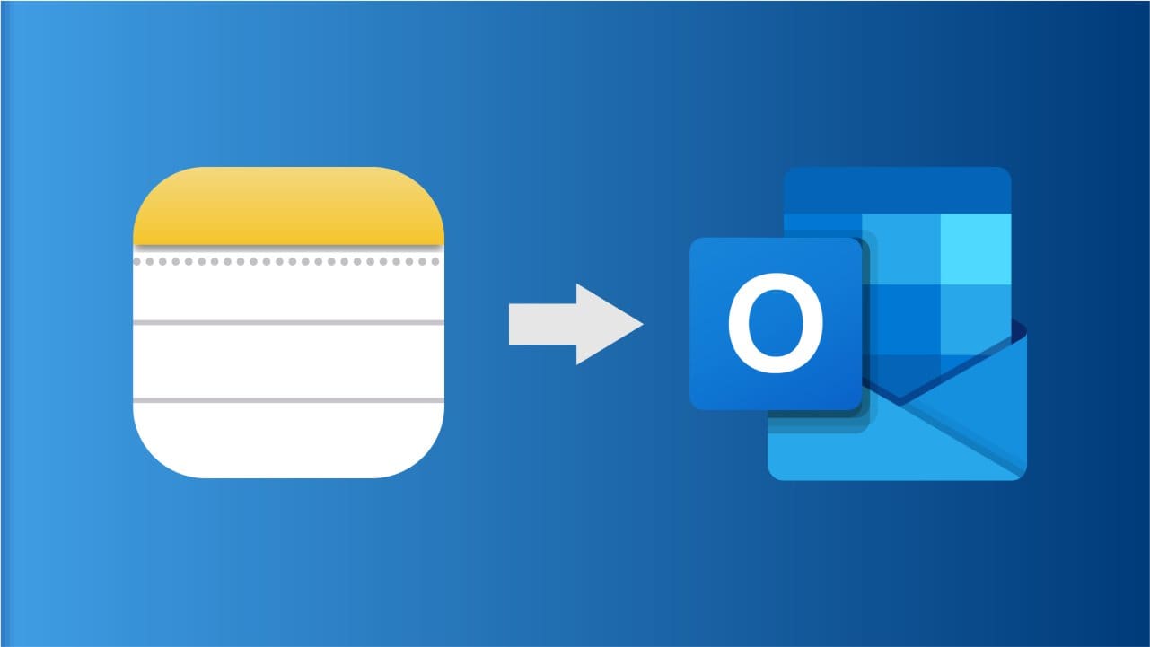 Comment utiliser Apple Notes avec Microsoft Outlook