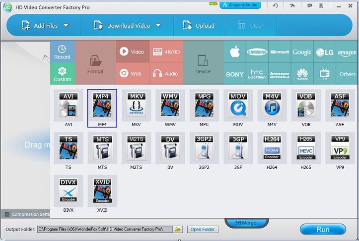 Video Converting Software Oversikt: Wonderfox HD Video Converter Factory Pro