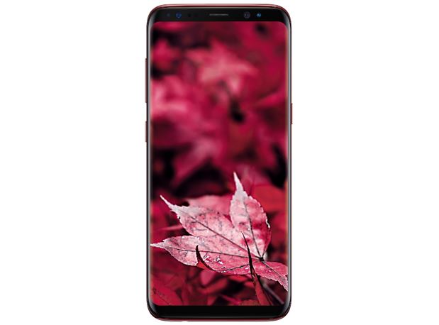 Galaxy S8 de edição limitada da Samsung na cor vermelha da Borgonha (Índia)