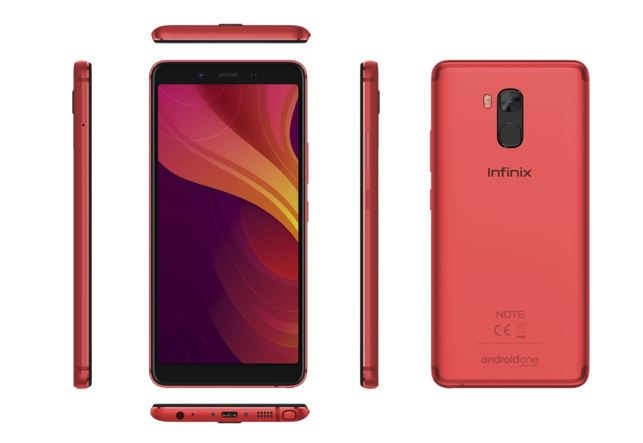 Infinix lance le stylet Note 5: le premier appareil de la société