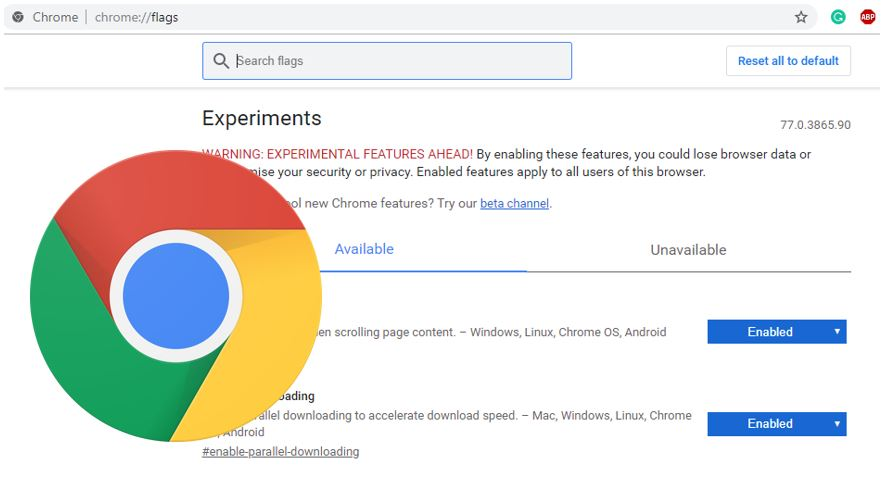 As 6 principais bandeiras do Chrome para permitir uma melhor experiência de navegação