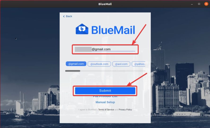 Cómo instalar el cliente de correo BlueMail en una computadora con ...