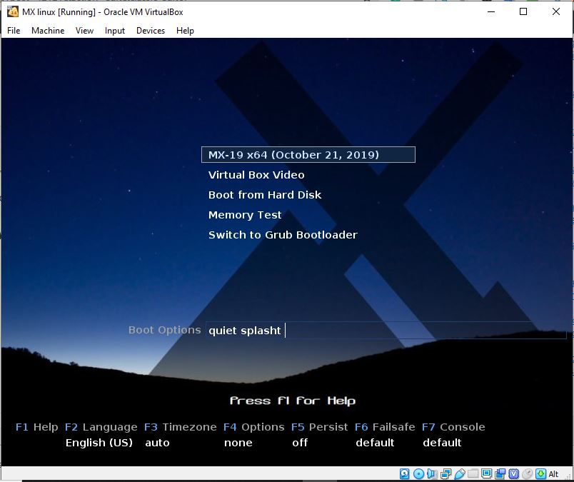 Cómo instalar MX Linux en VirtualBox VM