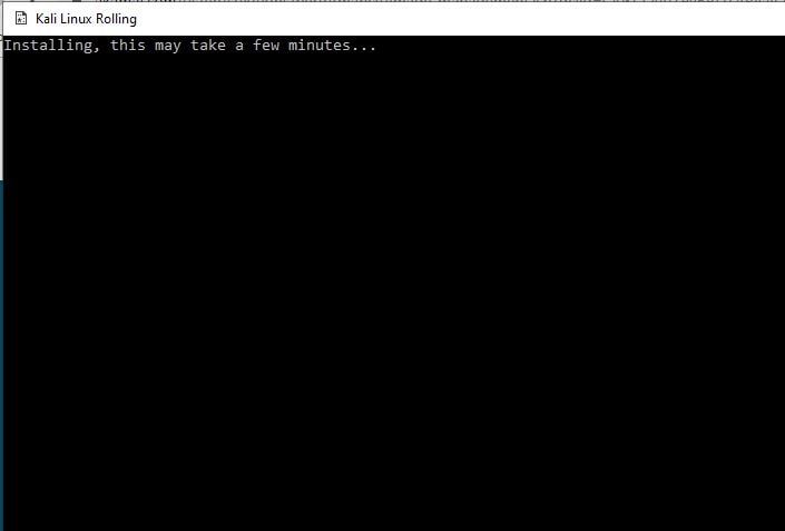 Como instalar o Kali Linux no Windows 10 WSL