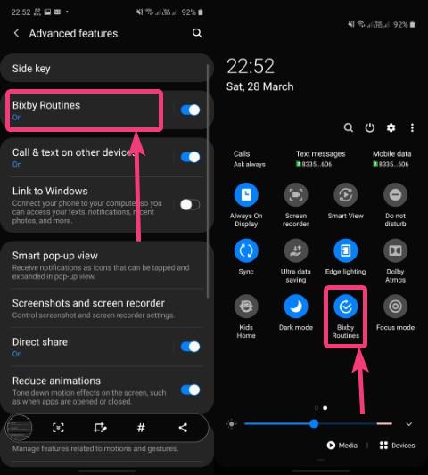 Comment démarrer et utiliser des routines Bixby sur un Samsung moderne