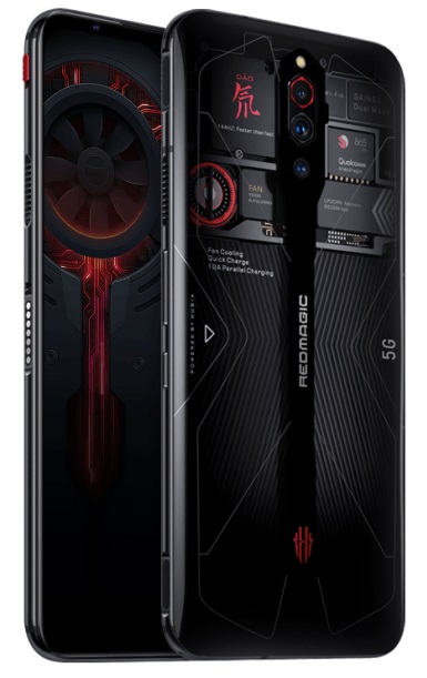 Nubia lança o Red Magic 5G Gaming Smartphone com Fan e 16 GB Ram