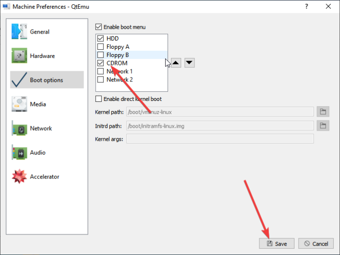 Cómo configurar máquinas virtuales con la GUI de QEMU en Windows 10