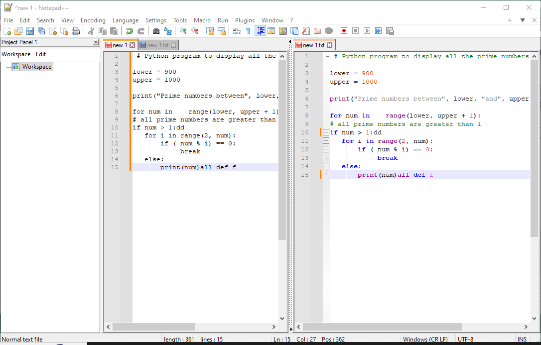 ノートパッド++はプログラミングに使用されていますか？