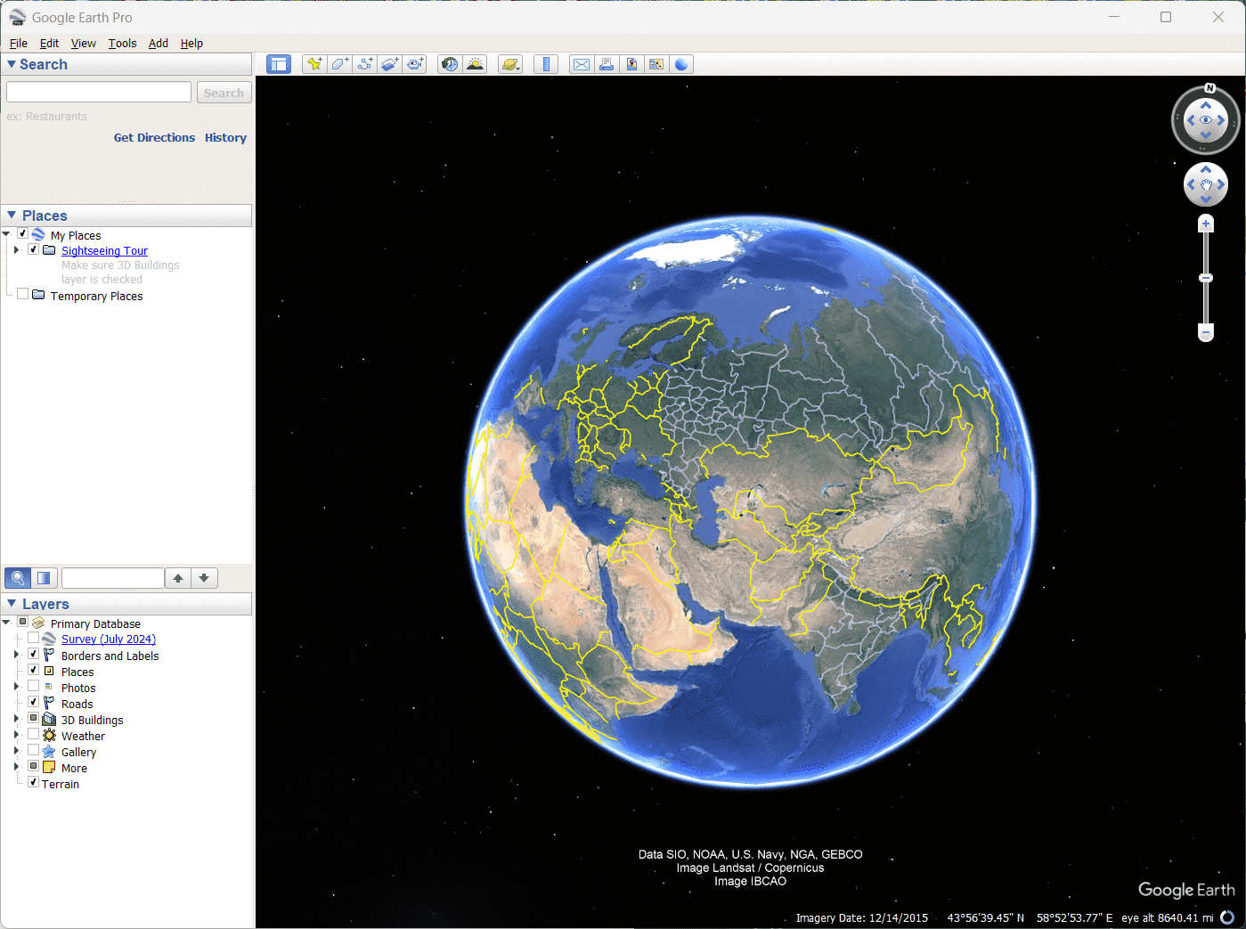 Installera Google Earth på Windows 11 eller 10 med ett enda kommando