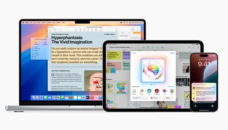 Apple wypuszcza drugą otwartą wersję beta iOS / iPadOS 18.1, macOS 15.1 Sequoia