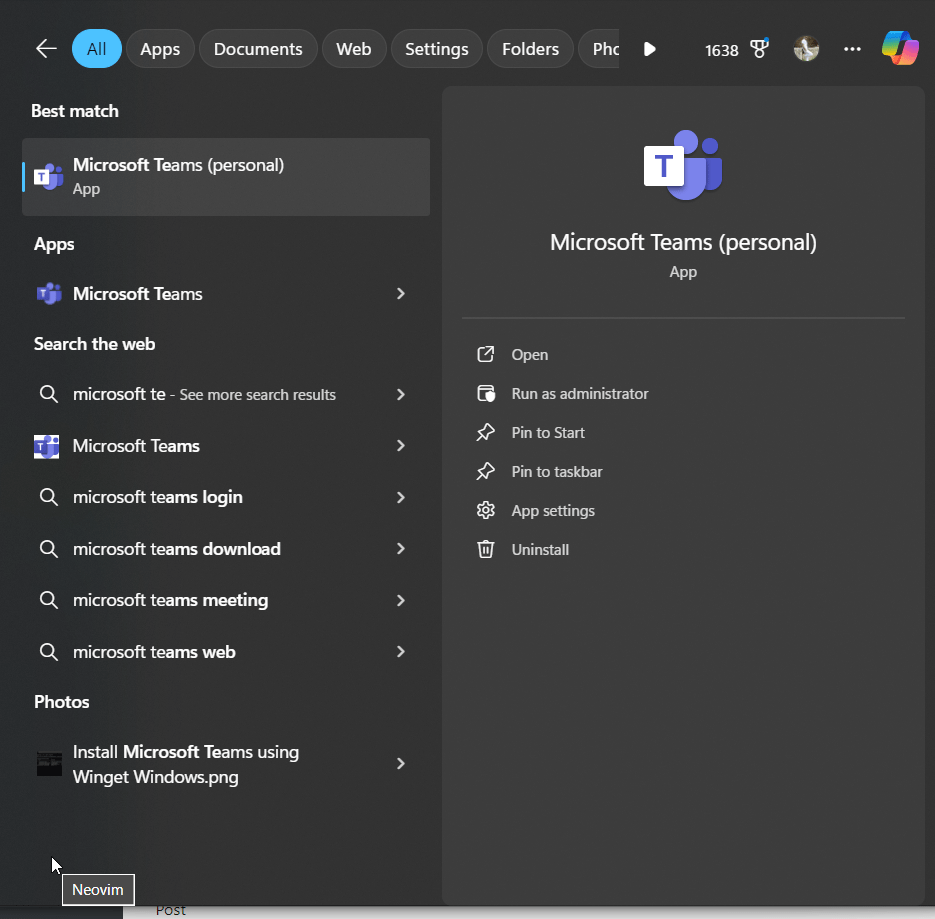 Kaip įdiegti „Microsoft Teams“ naudojant „Winget Command“.