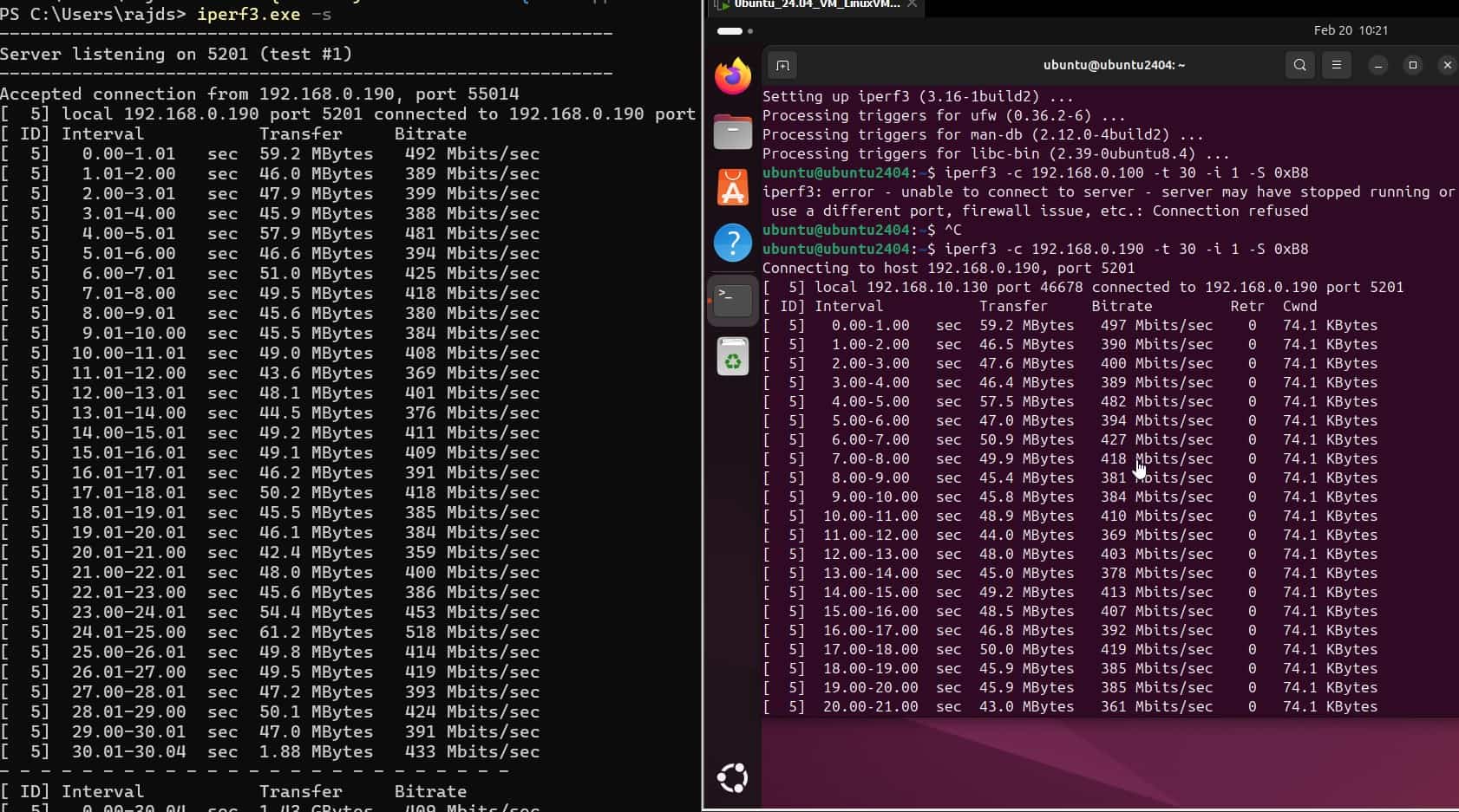 Cómo probar iPerf3 con QoS en Windows 11 o 10