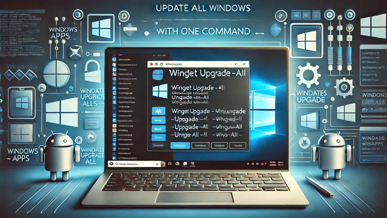 Uppdatera alla Windows 11 eller 10 appar med ett kommando: 'Winget Upgrade 