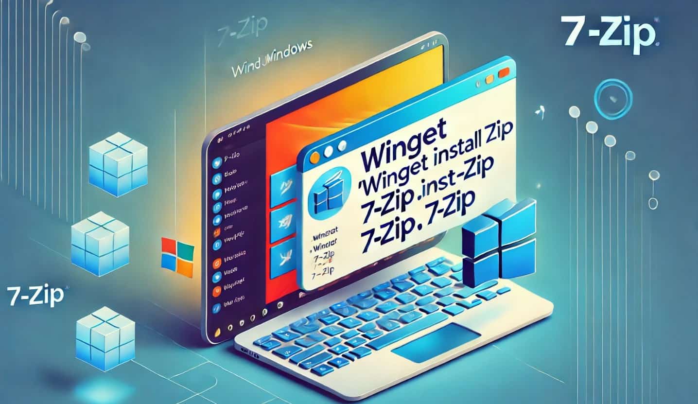 Kaip įdiegti 7 zip naudojant „Winget“ „Windows 11“ arba „10“