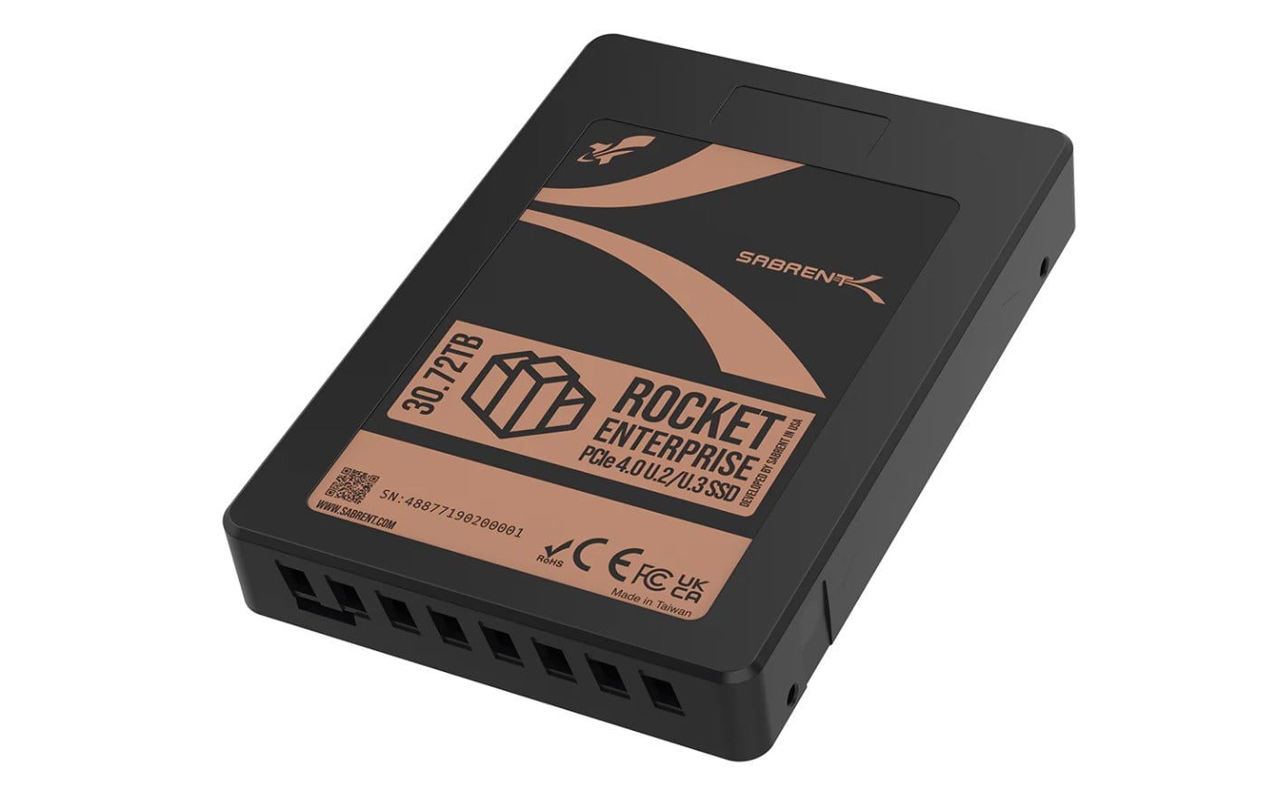 Sabrent debuta en el mercado SSD Enterprise a $ 4488 por un SSD de 30.72tb