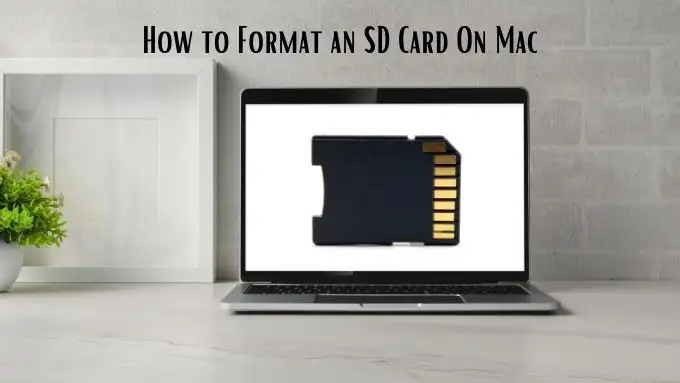 Comment formater une carte SD sur Mac