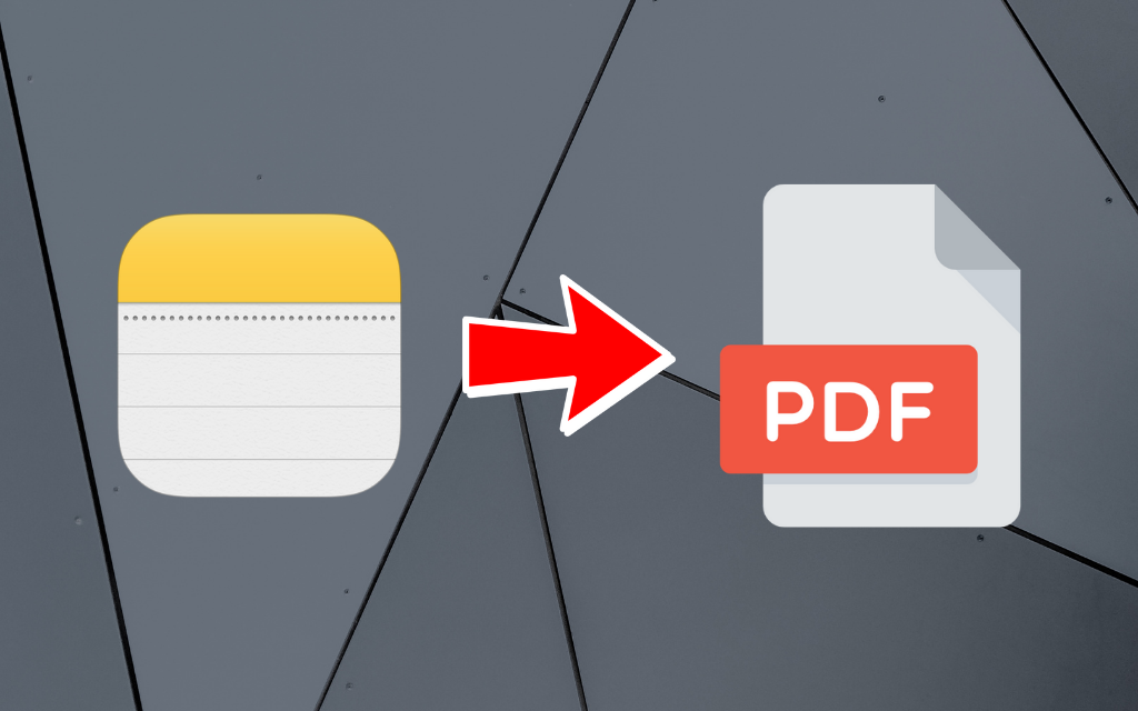 Comment convertir vos notes Apple au format PDF