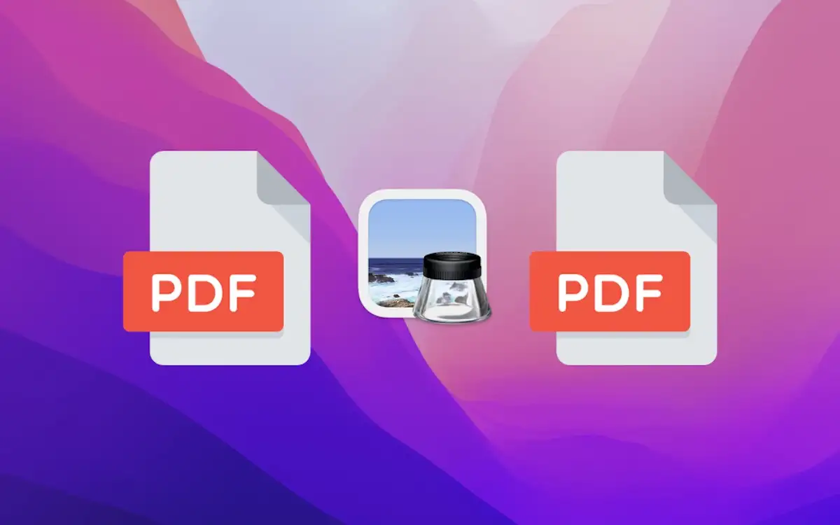 Como mesclar PDFs no macOS com o Preview