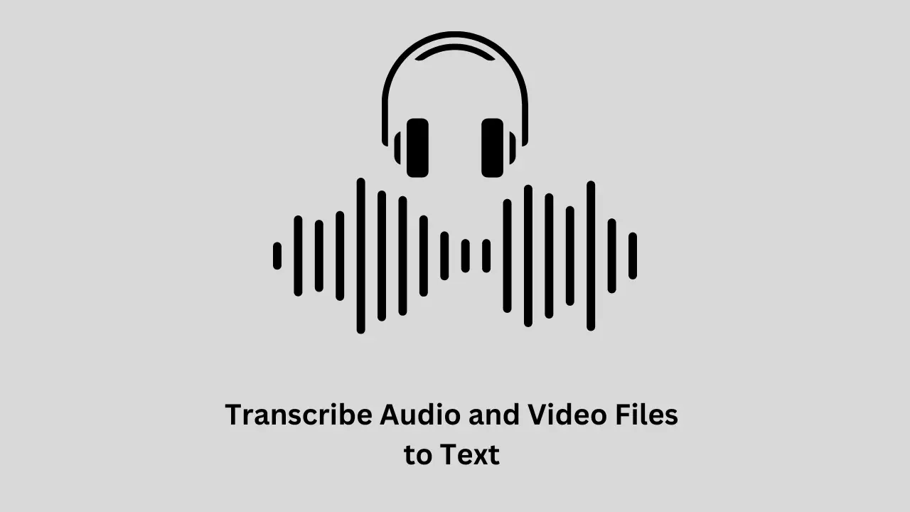 Comment transcrire des fichiers audio et vidéo en texte à l'aide de l'IA