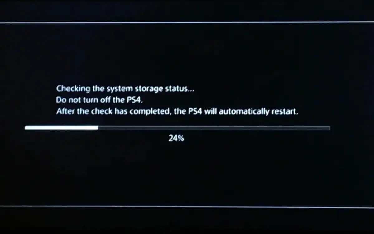 Come risolvere il problema di PS4 bloccato nel ciclo di avvio "Controllo dello stato di archiviazione del sistema"