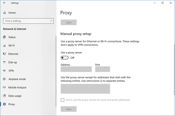 Cómo encontrar y restablecer la configuración del servidor proxy ...