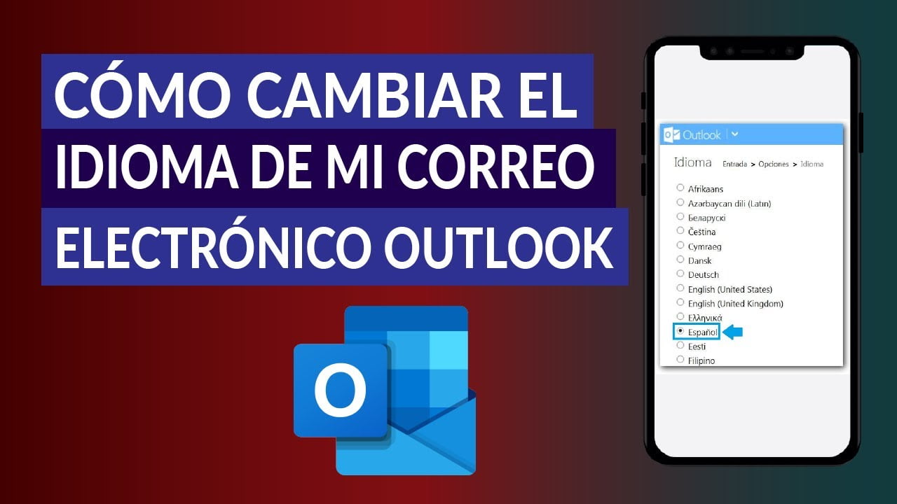 ¿Cómo cambiar el idioma en el correo electrónico?